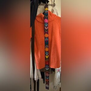 Colorful fabric belt